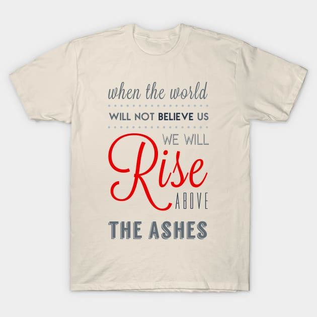 Rise T-Shirt by byebyesally